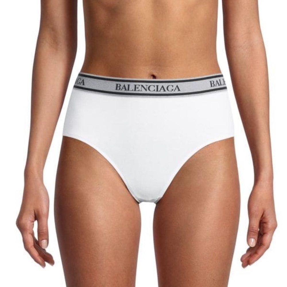 Balenciaga Logo Low Waist Panty